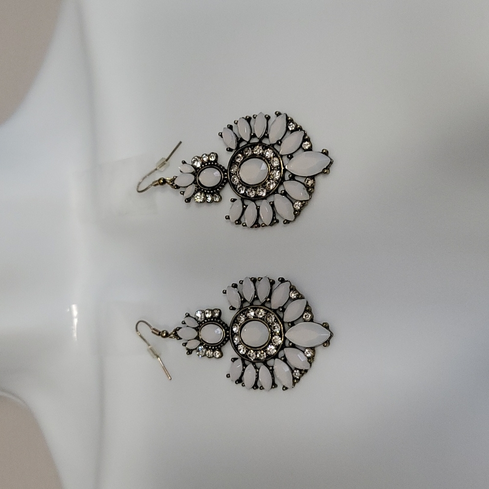 Costume Jewelry Rhinestone Statement Earrings